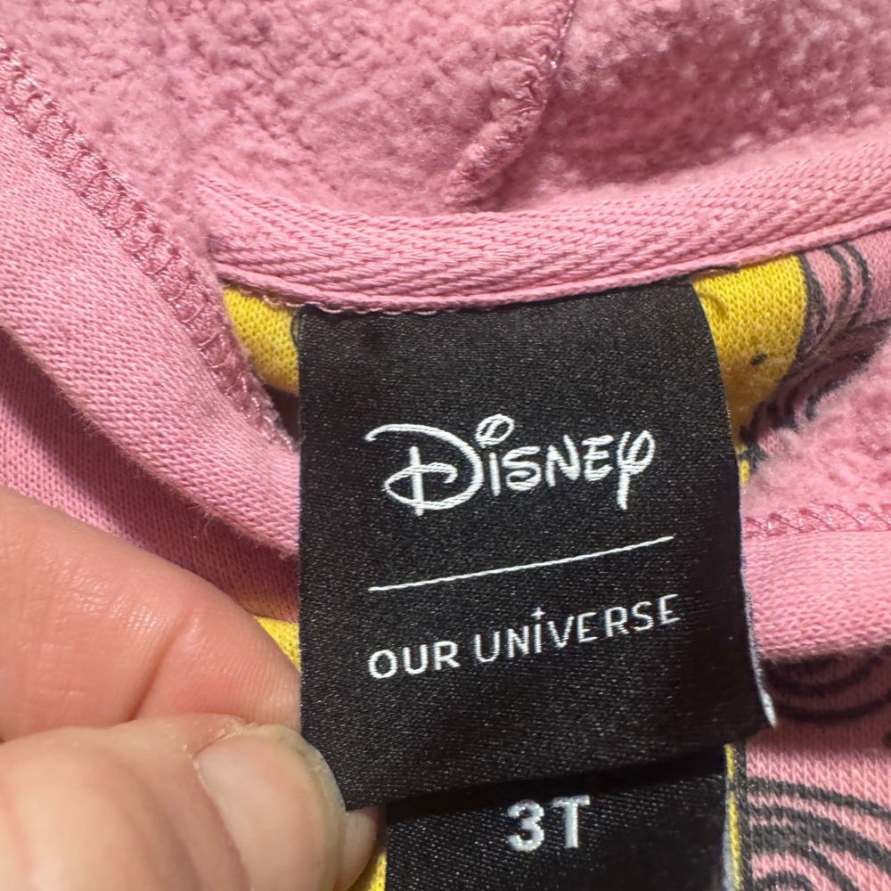 Kids Disney The Nightmare Before‎ Christmas Sally Patchwork Hoodie 3T - Picture 2 of 7